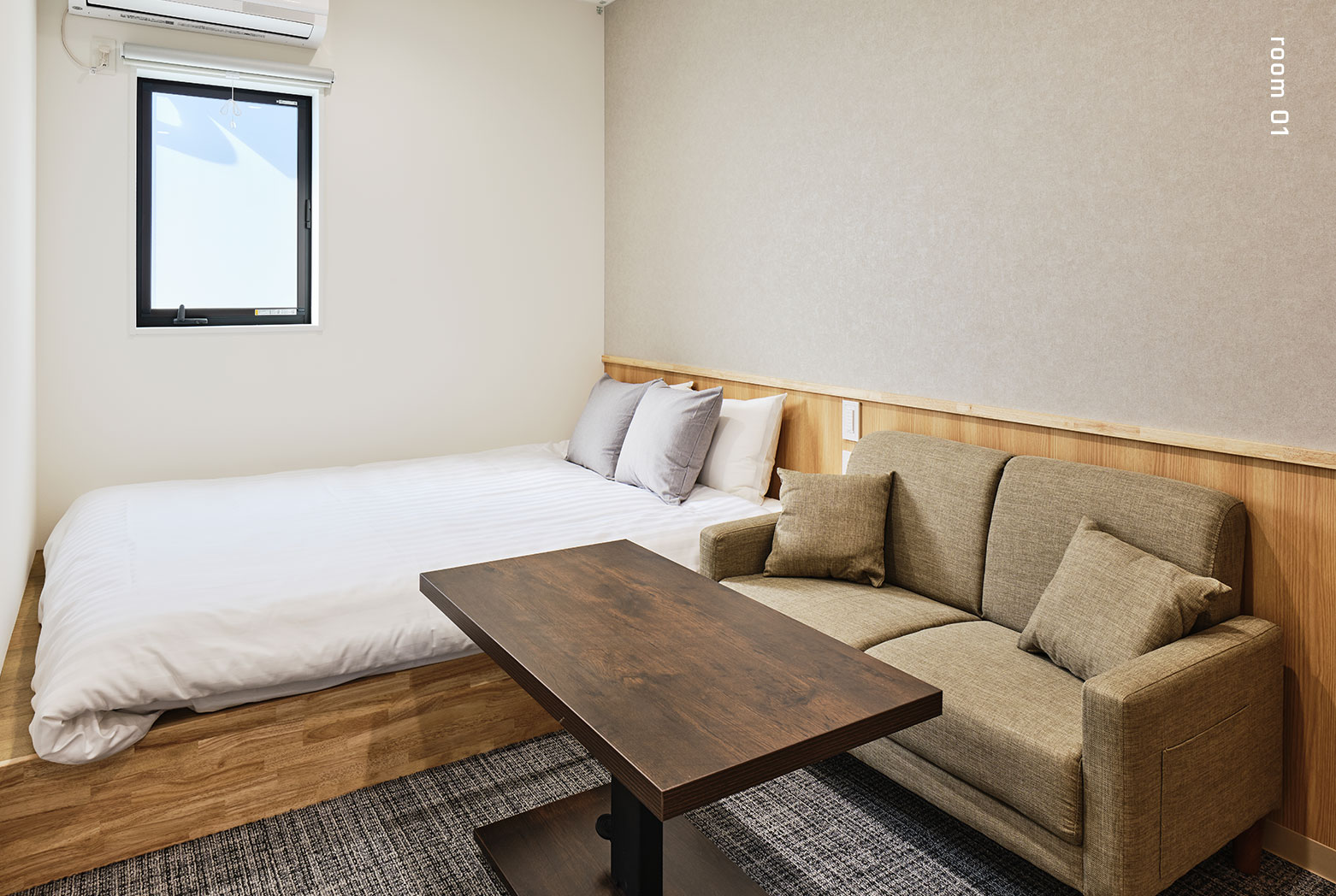 「デザイン」×「リーズナブル」を実現したゲストルーム